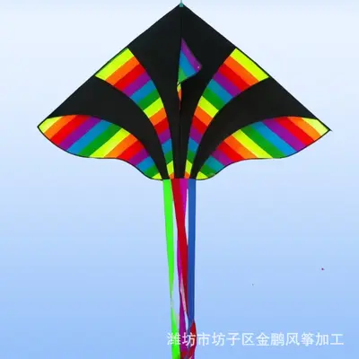 Kinderdrachen, handgefertigter Schmetterling, siebenfarbig, Weifang