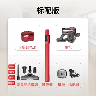 Wireless Rechargeable Handheld Vacuum Cleaner High Suction - 7