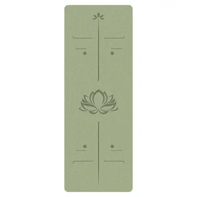 Odorless PU Rubber Yoga Mat, Anti-Slip, Thick, Sweat-Absorbing - 10