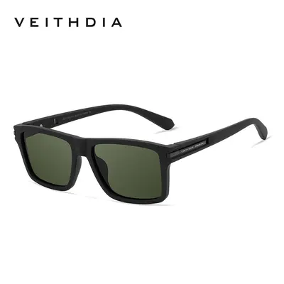 Herren-Sonnenbrille polarisiert Farbwechsel eckig modisch Sonnenbrille Sonnenschutz UV-Schutz Kunststoff-Sonnenbrille grenzüberschreitend neuer Stil 7918 - 8