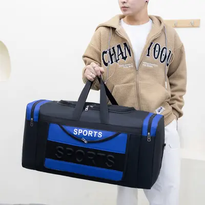 Foldable Travel Bag with Wet-Dry Compartment - 3