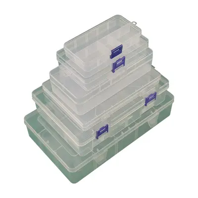 Hochdurchsichtige PP-Kunststoffbox mit rechteckigem quadratischem Deckel, kleine Produktverpackung Schreibwarenaufbewahrungsbox Hersteller