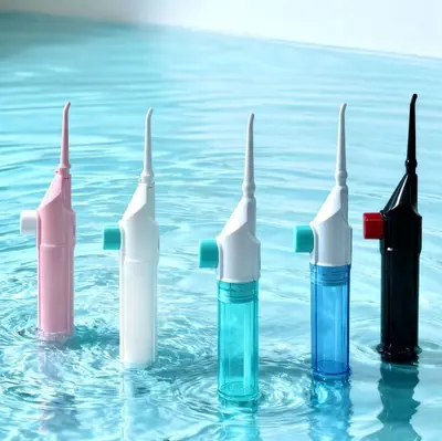 Portable Manual High-Pressure Water Flosser Dental Irrigator - 3