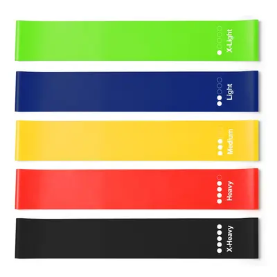 TPE direnç bandı fitness elastik bant yoga çekiş halkası kaldırma bant güzellik antrenman cihazı esnetme direnç bandı - 7