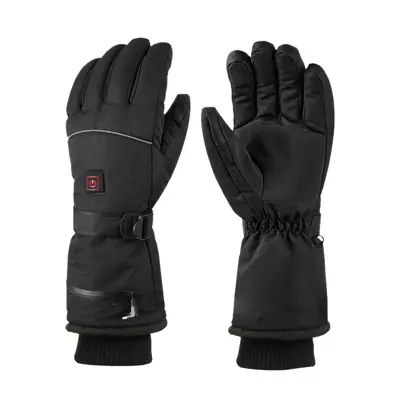 Beheizte Fahrradhandschuhe, aufladbar, drei Heizstufen, touchscreen-tauglich