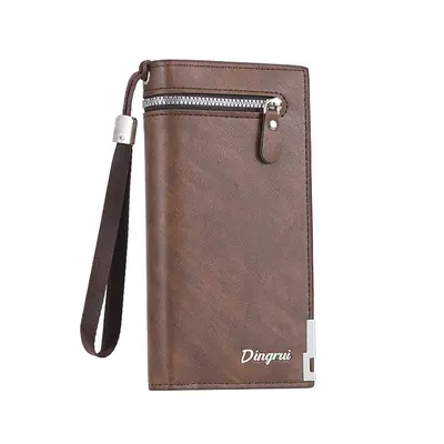 Men's Business Clutch, Multifunctional Zipper, Large Capacity - 6