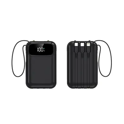 3C Certified Power Bank Super Fast Charging Built-in Cable 20000mAh Portable Mobile Power Supply KC Cross-Border Customization - 7
