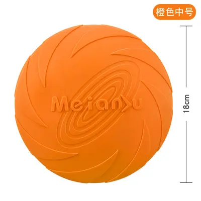 Meianju Dog Frisbee, Chew-Resistant, for Medium and Large Dogs - 13