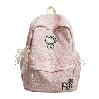 Crossborder ins Freizeit einfaches Leopardenmuster Rucksack Damen Schüler Reiserucksack große Kapazität Schulrucksack