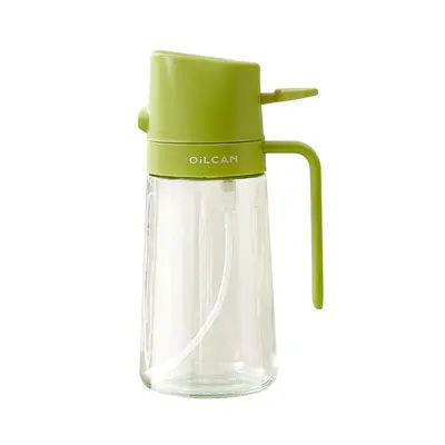 2-in-1 Ölkanne auslaufsicher Sprüher Glas