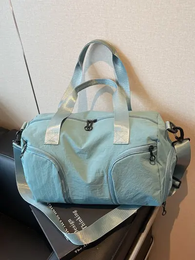 Freizeit-Sport-Fitness-Reisetasche 2025 Modell Nasstrockentrennung Tasche unabhängiges Schuhfach schlicht praktisch Einzelschulter Schrägtrage