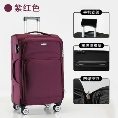 Extra Large Oxford Fabric Suitcase, 100 Inch, Combination Lock - 8