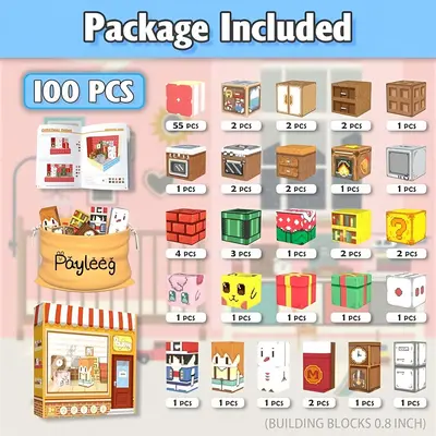 Magnetic Building Block Set, Children's Educational Magnetic Cube Toy - 13