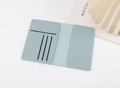 护照夹男女通用PU皮卡包软皮护照卡包证件驾照护照卡包多色可选 - 7