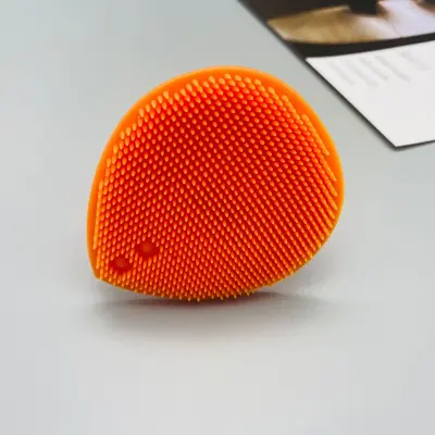 Silikon Gesichtsbürste Große Wassertropfen Herzform Gesichtsreinigungsbürste Manuelle Silikon-Shampoo-Bürste Gesichtsreinigungsmassagebürste - 12