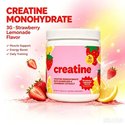 Women's Creatine Powder Dietary Supplement - 4