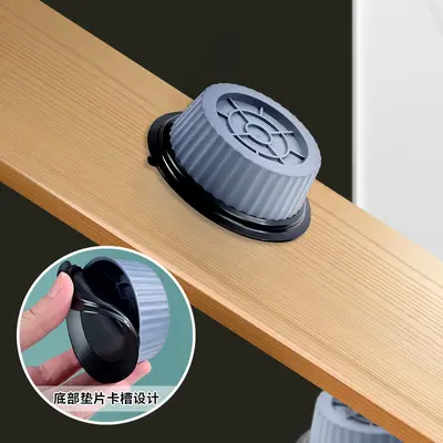 Washing Machine Foot Pads, Shock Absorber, Anti-slip, Moisture-proof Base Riser