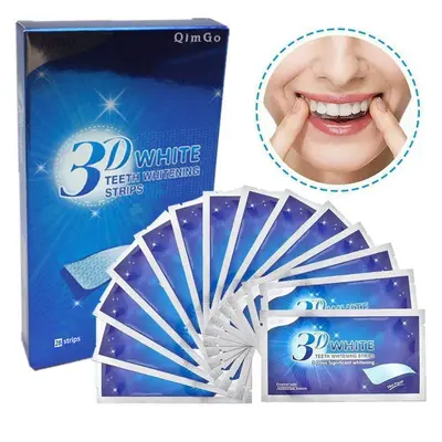 3D Teeth Whitening Strips, Stain Removal, Bright White Teeth Whitening Strips, Wholesale, One-Piece Dropshipping, Direct from Factory, Cross-Border Specialist