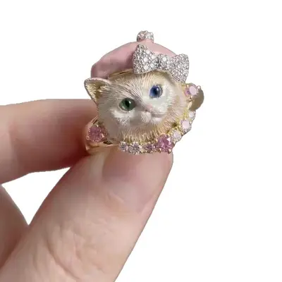 Hund-Avatar-Ring, 3D-Formgestaltung, Gedenkring - 6