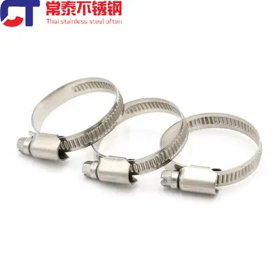 Stainless Steel German-Style Hose Clamp 9mm 12mm, 201 304 316
