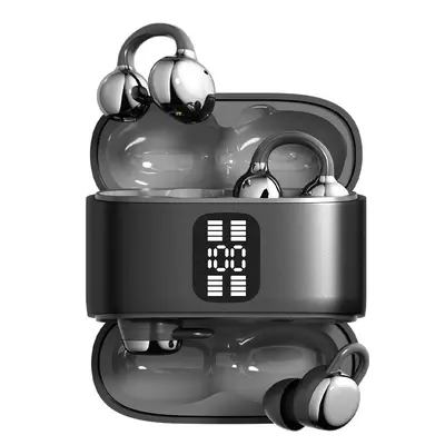 Doppel-Ohrhörer Q28 kabelloses Bluetooth-Ohrhörer Ohrclip-Musikohrhörer ultralange Akkulaufzeit große Kapazität komfortable In-Ear-Ohrhörer klare Soundqualität - 5