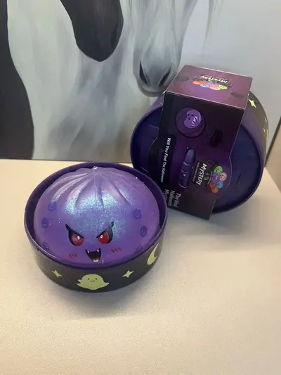 Halloween Vampire Bun Squishy Toy, Slow Rebound - 12