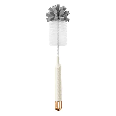 2-in-1 Long Handle Baby Bottle and Cup Cleaning Brush with Sponge