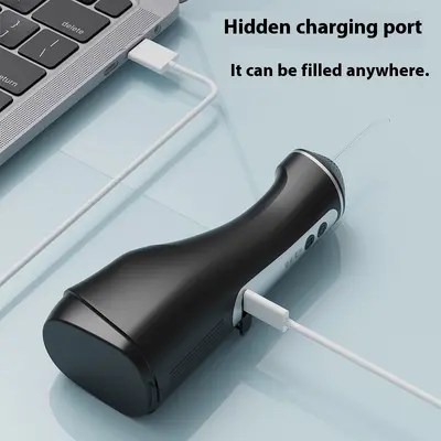 跨境电动冲牙器便携式洗牙机洁牙冲洗器洗牙器去牙结石牙线美牙仪 - 4