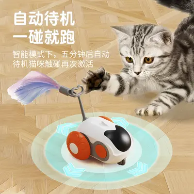 Gravity Smart Remote Control Rechargeable Cat Toy Car