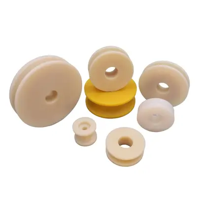 CNC torna ile naylon ve PTFE parça işleme - 5