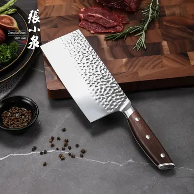 Zhang Xiaoquan Fengyue 6-Piece Knife Set with Solid Wood Block