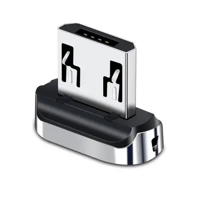 Cross-Border New Type-C Magnetic Charging Adapter 3A Fast Charge Magnetic Converter Three-in-One Magnetic Connector Best Seller - 12