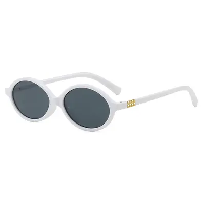 Retro Minimalist Sunglasses, Small Face-Flattering Frame, UV Protection for Outdoor Use - 13
