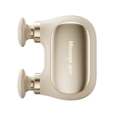 Mini cep masaj tabancası, çift başlıklı, fırçasız - 6