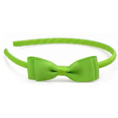 Simple Plain Rowan Bow Headband - 12
