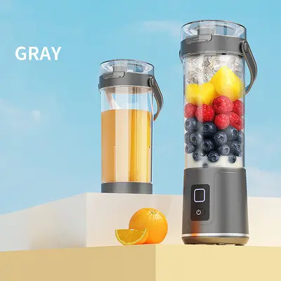 Tragbarer Entsafter, aufladbar, kabellos, Mini-Elektro, frischer Saft - 10