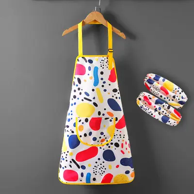 Children's Waterproof Apron, Anti-Stain, Extra-Long Painting Smock