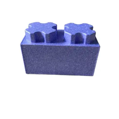 Large building blocks for children, brick playground, amusement park assembly toys, large castle, large EPP foam super large building blocks. - 9