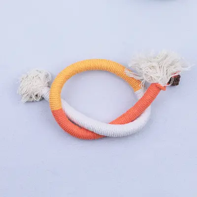 Cat Chew Rope and Teaser Wand Set, Teeth Cleaning, Durable Cat Toy - 8