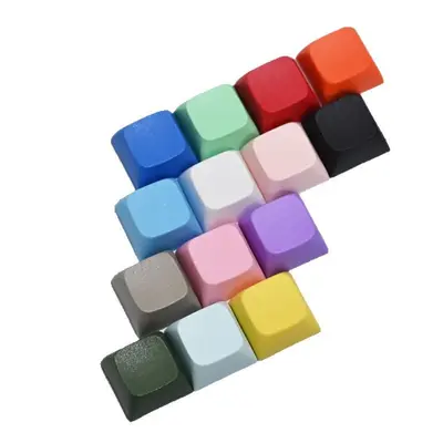 XDA buzlu 9.3mm yükseklik PBT malzeme çapraz krizantem 1.7mm kalınlık çok renkli mekanik klavye tuş başlıkları - 1
