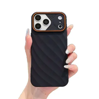 iPhone 18 Pro Max Silikonhülle mit Fenster, Vollschutz