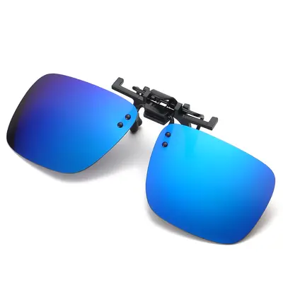 Polarized Clip-On Sunglasses for Men and Women, Night Vision Driving Glasses - 5