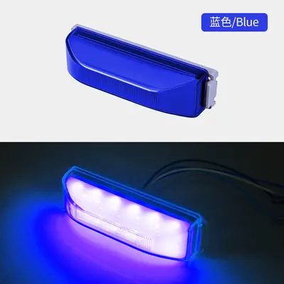 LED Truck Side Marker Light, Flashing Warning Lamp, Wide Voltage 12V/24V - 9