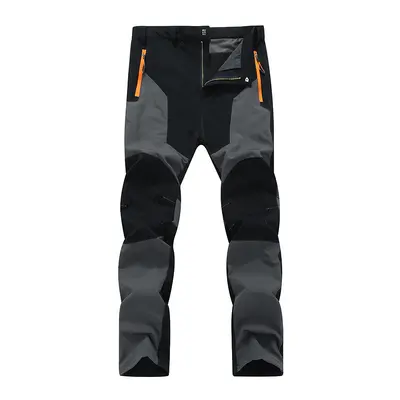 Erkek outdoor softshell dağcılık pantolonu, rüzgar ve su geçirmez, esnek - 3