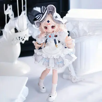 Orijinal Wanmeng BJD Sürpriz Kutu Eklemli Bebek 8 Inç