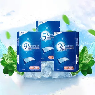 5D9D Teeth Whitening Strips with Plaque Removal Tool - 5