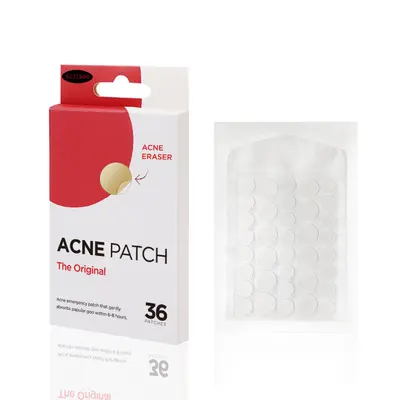 Патчи от прыщей для внешней торговли через границу ACNE PATCH Full English Portable Patch Hydrocolloid Acne Pimple Patch Custom - 6