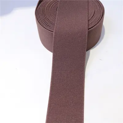 Farbiges Polyester-Webgummiband, nylonähnlich, Bekleidungszubehör - 12