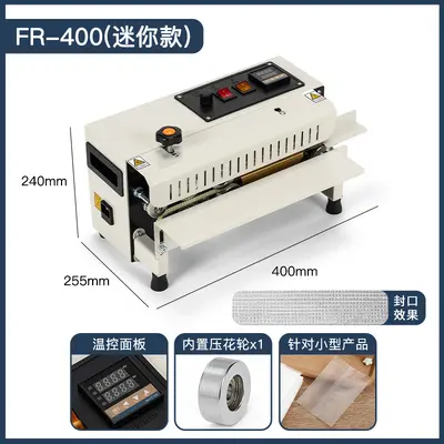 Fully automatic heat sealing machine for bags - 7