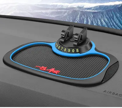 Auto-Handyhalter Fahrzeughalter neue Navigation Fahren multifunktional Schwan drei in einem zentralen Dashboard rutschfest Mat - 8
